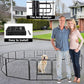 BestPet | Dog Playpen | 24 Inch, 16 Panels | Heavy Duty Metal Pet Exercise Pen | Indoor Outdoor Fence Panels | Rust-Resistant, Removable, Tool-Free Setup | Anti-Skid, Expandable Design