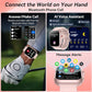 Smart Watch for Men Women, 1000mAh Battery 100-Day Standby Time, 1.85" HD Screen Fitness Tracker, 110+ Sport Modes, IP68 Waterproof, Heart Rate/Sleep Monitor, Fitness Watch for Android/iOS (Pink)