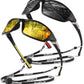 Polarized Sports Sunglasses for Men Women,Fishing Driving Rectangular Goggles UV400 Protection