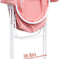 Little Dipper Dog Bath Tub and Wash Station for Bathing Shower and Grooming, Elevated Foldable and Portable, Indoor and Outdoor, for Small and Medium Size Dogs, Cats and Other Pet (Pink)