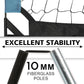 Kids Soccer Goal for Backyard, 6x4 9x5 FT Portable Soccer Nets Pop Up with Ball, Agility Ladder, Cones, Target & Carry Bag for Toddler Youth Outdoor Indoor Training Practice Sports Games Play