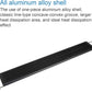 WATER REBIRTH LED Aquarium Light, Full Spectrum Fish Tank Led Light with Aluminum Alloy Shell Extendable Brackets (30-36 in)