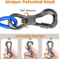 XiaZ 30ft Tie Out Cable for Dogs, Dog Leads for Yard Chew Proof, Heavy Duty Pet Tie Out Cable for Large Dogs Up to 250lbs,Durable Dog Runner Tether Line for Outdoor,Yard