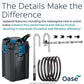 OASE BioMaster 2 Thermo 600 Canister Filter for Aquariums – External Aquarium Filter with Built-in Heater – EasyClean Pre-Filter, Quiet Operation – Freshwater & Saltwater, Up to 160 Gallons