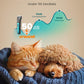oneisall Quiet Dog Clippers for Grooming LED Light, Cordless Dog Grooming Kit 4 in 1, 2000mAh Pet Clippers Paw Trimmer Nail Grinder for Paw, Nail, Face, Ears, Legs, Body