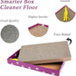 PEEKAB Cat Scratcher Cardboard Wide Scratching Board Reversible Corrugate Cat Scratch Pad with Box Catnip Included Large 3PCS