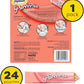Temptations Creamy Puree Squeezable Lickable Wet Cat Treats with Salmon, 0.42 oz. Tubes, 24 Count