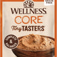 Wellness CORE Tiny Tasters Pate Adult Wet Cat Food, Natural, Protein-Rich, Grain Free, 1.75 Ounce Pouch, 12 Pack (Chicken)
