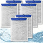 6 Pack Large Fish Tank Filter Cartridges Compatible with Tetra Whisper Bio-Bag Filters, Turtle Tank Filter Replacement for Whisper 20i, 40i / IQ20, 30, 45, 60 / PF20, 30, 40, 60 & ReptoFilter