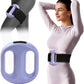 Small Lightweight Vibration Plate Portable,Handheld Lymphatic Drainage Massager,Exercise Shaker Machine for Weight Loss,Cordless and Mini，8-Level Adjustable, Purple