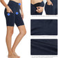 baleaf Women's 8"/ 5"/ 3" Biker Shorts High Waist Yoga Workout Gym Running Volleyball Spandex Shorts with Pockets