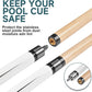 HomeSeason Pool Cue Stick 57" Billiard Cue Sticks Professional Low Deflection Pool Sticks