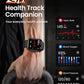 Smart Watch for Women for iPhone&Android: 100 Day+Battery Life, Smart Watch Bluetooth Call with 24/7 SpO2 Sleep Heart Rate Monitor, IP68 Waterproof,Fitness Tracker with 120+Sport,Reloj Black 2 Bands