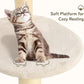 KAMABOKO Modern Cat Tree, 39" Tall Cat Trees for Kittens Climb Play & Rest, Cat-Tree for Indoor Cats w/Natural Sisal Scratching Posts, Hand-Woven Condo & Top Perch