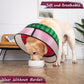 Inflatable Dog Cone Collar with Enhanced Anti-Licking, Soft Neck Donut for Dogs Cats, Recovery Pet Cone Collar After Surgery for Large Medium Small Dogs… (Watermelon, Large)