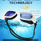Swim Goggles, Goggles Adult with Swimming Cap, Nose Clip & Ear Plugs, UV Protection Anti-Fog Lens and Case for Adult
