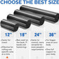 Yes4All Medium Firm Round PE Foam Roller 12, 18, 24, 36 Inches for Pilates, Yoga, Stretching, Balance & Core Exercises