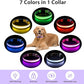 PcEoTllar Light up Dog Collar for Night Walking - LED Dog Collar Light Rechargeable Color Changing, Glow in The Dark Dog Collars Waterproof Glowing Dog Collars for Large Small Medium Dogs