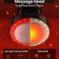 Massage Gun with Heat and Red Light Therapy,Deep Tissue Percussion Back Massager for Muscle/Neck/Body Pain Relief with Long Extension Retractable Handle,32-Speeds,Foldable,5 Adjustable