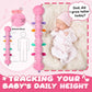 Baby Toys 0-6-12 Months,Infant Musical Stuffed Animals Activity Toys with Muti-Sensory Crinkle,Rattles,Baby Girl Toys Gifts for Newborn Tummy Time,Caterpillar,Pink