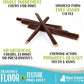 Raw Paws Beef Gullet Sticks for Dogs, 6-inch (10 Pack) - Free-Range Cows Raised Without Antibiotics or Added Hormones - Gullet Sticks for Small to Large Dogs - Beef Esophagus Dog Treats