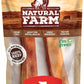 Natural Farm Odor-Free Jumbo Bully Sticks, (6 Inch, 2 Pack), Extra-Thick Chews for Dogs, Fully Digestible 100% Beef Treats, Great for Dental Health, Keep Your Dog Busy with 50% Longer Lasting Chews