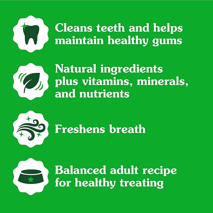 Greenies Original Regular Dental Dog Treats, 3 oz. Pack (3 Treats)