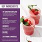 Strawberry + Vi-Shape - 1 Shake Pouch (24 Servings) + 1 Box Strawberry Mix-In (15 Servings) Delicious Strawberry Shake and Mix-In