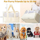 Dog Purse Carrier for Small Dogs Cat Kitty Puppy Rabbit Bunny Dog Cat Bag Carrier for Animals up to 22lbs Soft Sided, Collapsible Pet Carrier Sling for Outing Travel Vet-Sky Blue