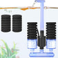 FEDOUR Aquarium Sponge Filter with Water Pump, Quiet Electric Biochemical Filter, with 4pcs Filter Sponge and Ceramic Balls, for up to 40Gallon Fish Tank, Turtle Tank, Shrimp Tank