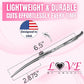 Kenchii Love Dog Grooming Scissors, 6.5 Inch Curved Balltip Shears, Dog Scissors for Grooming, Professional Pet Grooming Scissors, Safety Round Tip Shears