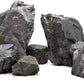 Unocho Aquarium Rock Stone Fish Tank Rocks 5LB Natural Rocks for Aquariums Landscaping Model Tank Decoration Aquarium Miniature and Fairy Garden-3-6inches 4PCS