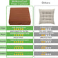 MeMoreCool Square Floor Pillow Seating for Adults Kids, Large Meditation Cushion Floor Pillow with Thick Foam & Soft Tufted Cover, Washable Big Pillow Seat Floor Cushion for Sitting Yoga 24" Coffee
