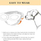 Small Dog Goggles, UV/Wind/Dust/Fog Proof Sunglasses for Outdoor Activities, Black