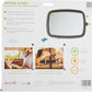 Munchkin Baby Car Mirror for Rear Facing Car Seats, Pivot 360 Baby in-Sight Adjustable Auto Mirror, Black
