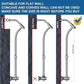 High Pressure Handheld/Rain 82-mode 3-way Shower Head Combo with 25.75" Adjustable Drill-free Stainless Steel Slide Bar, Pet & Tub Power Wash and Anti-clog Nozzles, with 5ft Hose - Polished Chrome