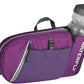 WATERFLY Fanny Pack Waist Bag: Hiking Water Bottle Holder with Strap Waist Pack for Women Men Hydration Hip Packs for Running Walking Traveling-Dark Purple