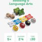 SimplyFun Clover Leap - Educational Vocabulary Game - Sentence Building for Kids, Develop Sentence Structure & Vocabulary Skills, Fun Learning Game for Families - 2-4 Players, Ages 5 & Up