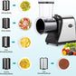 Nictemaw Electric Cheese Grater 250W, Cheese Shredder, Professional Electric Slicer Shredder for Potatoes, Carrots, Veggies, Upgraded