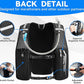 Reflective Hydration Running Vest Backpack | Lightweight 1.6L Water Bladder Bag for Trail Running, Cycling & Marathon | Perfect for Men & Women with Mobile Holder & Multiple Pockets | Premium Black