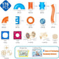 MAGBLOCK Magnetic Tiles 176Pcs Marble Run Children's Educational Toys for Developing Mathmatics and Physics Skills and for Developing Creativity and Imagination Toys for Kids Age 8 9 10+ Years Old