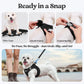 rabbitgoo Dog Harness Small Sized and Leash Set, Step in Soft Light Puppy Vest, Breathable Mesh Pet Harness, Reflective for Safe Easy Walking, Black M