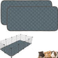 2 Pack Guinea Pig Cage Liners Washable Guinea Pig Bedding Super Absorbent | Waterproof | Non Slip| Reusable Guinea Pig Pee Pads for Small Animals Cages Rabbit Hamster Rat - 48" x 24"