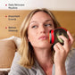 JMOON NouvelleSkin Facial Toning Device, FDA-Cleared Microcurrent Facial Device and Red Light Therapy for Face, 4 Modes & 5 Intensity Levels for Personalized Face Lift & Smoothing. M30U PR