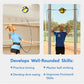 MOTOMY™ Volleyball Training Equipment Aid ‘VolleyPal’ – Solo Rebounder Trainer for Serve, Spike, Set & Pass; Indoor and Outdoor Practice Gear Gifts for Beginners & Experts
