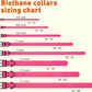Dogline Biothane Waterproof Dog Collar Strong Coated Nylon Webbing with Black Hardware Odor- Proof for Easy Care Easy to Clean High Performance Fits Small Medium or Large Dogs, Passionfruit Pink