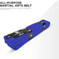 Karate Belt, All-Purpose Martial Arts Belt, Judo, Taekwondo Belt, Durable MMA Color Rank TKD Belt Size 0-6.