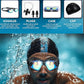 Swim Goggles Swimming Goggles No Leaking with Nose Clip, Earplugs, Swim Cap and Case for Men Women