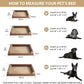 BFPETHOME Washable Dog Bed for Extra Large Dogs - Orthopedic, Waterproof, Nonskid, Egg-Crate Foam Pet Sofa