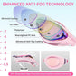 Nearsighted Swim Goggles, Shortsighted Optical Swimming Goggles No Leaking Anti Fog UV Protection for Adult Men Women